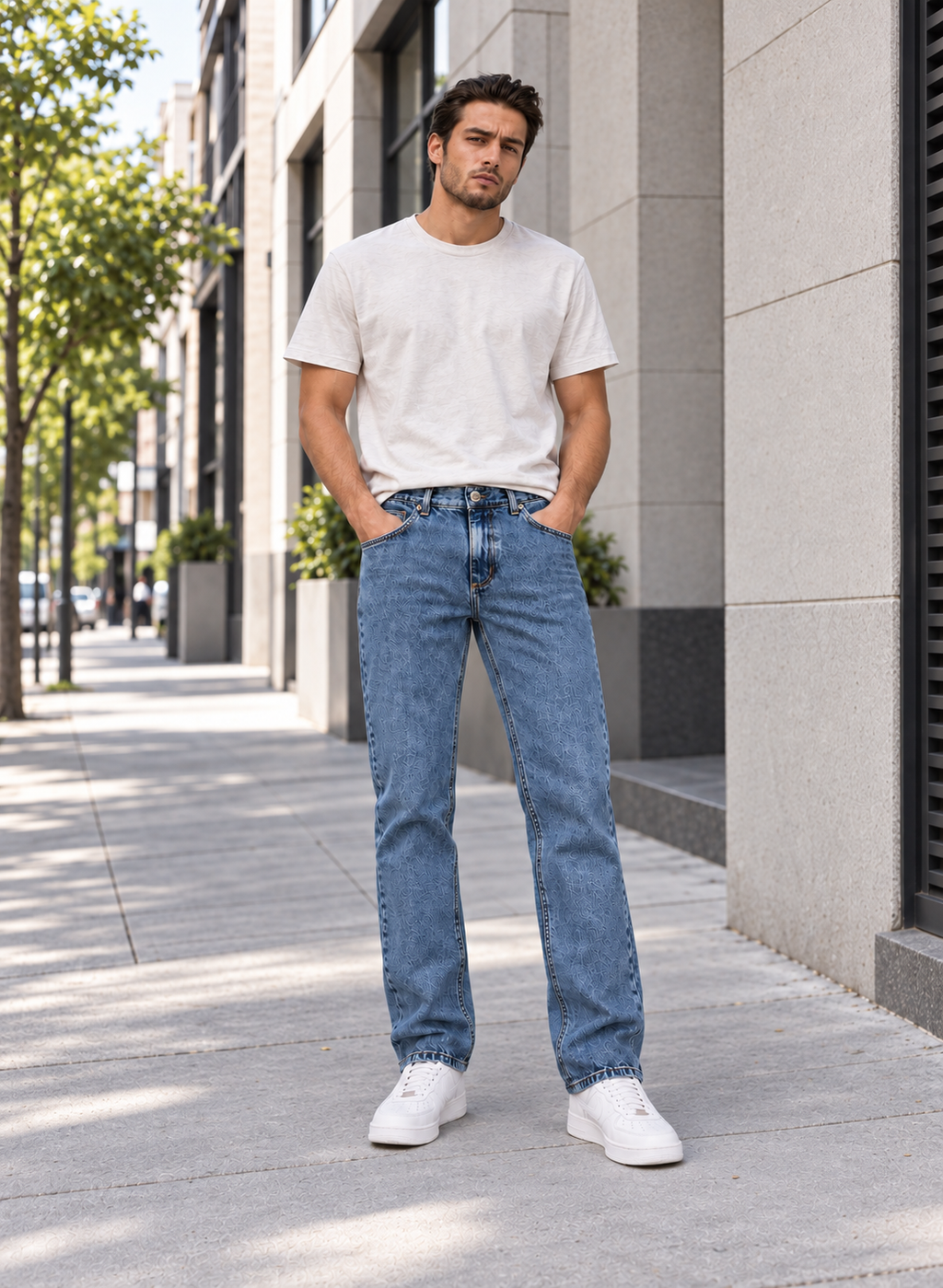 Pantalon Veneto Nebbia