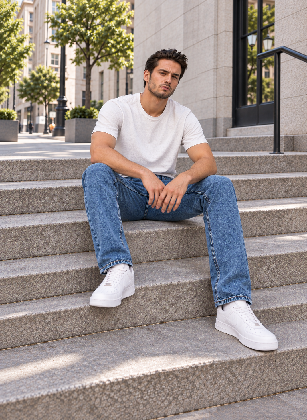 Pantalon Veneto Nebbia
